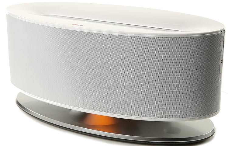 LG ND8530 Docking Station with 80 watts offering dual docking and wireless audio streaming with Bluetooth™, ND8530