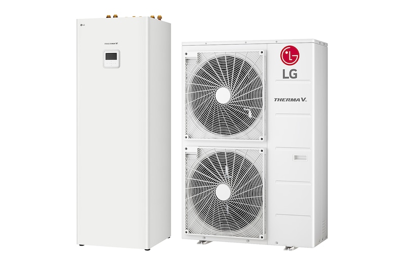 Front view of R32 Hydrosplit IWT, 1Ø, 16kW HN1616Y NB1 + HU161MRB U30