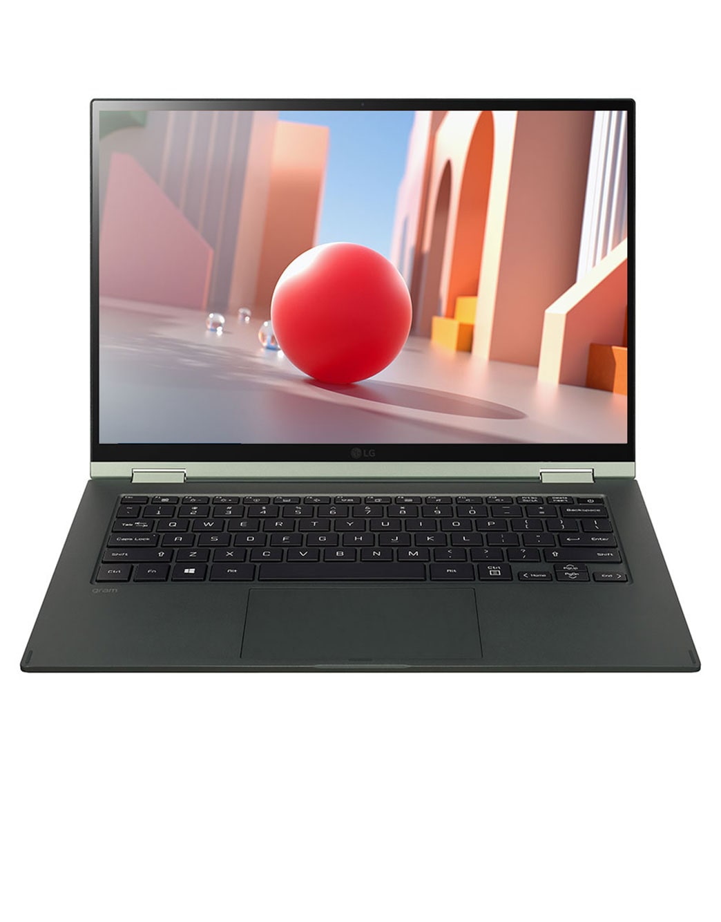 LG gram 2-in-1 Ultra-Lightweight with 14” 16:10 IPS Display and