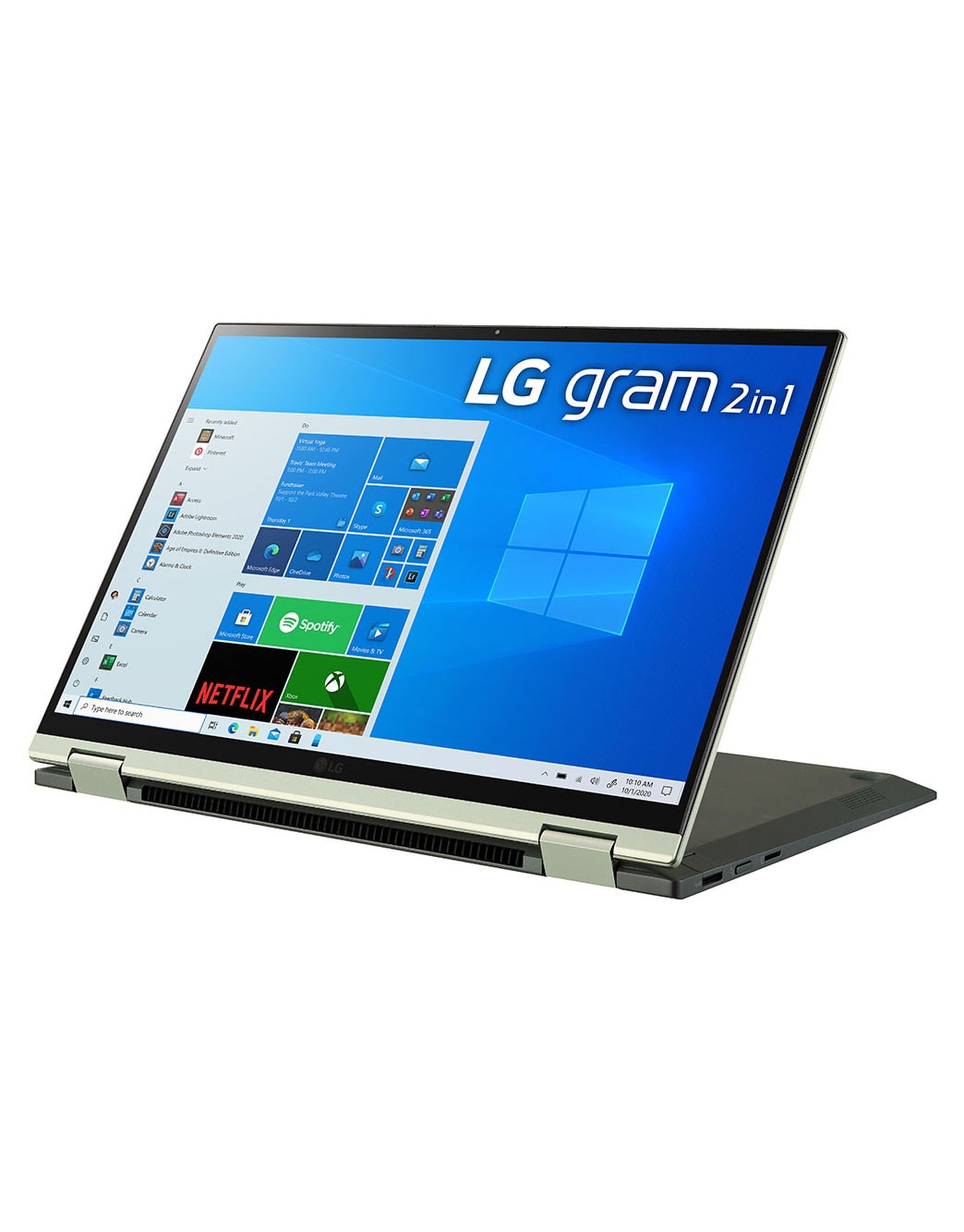 LG gram 2-in-1 Ultra-Lightweight with 14” 16:10 IPS Display and
