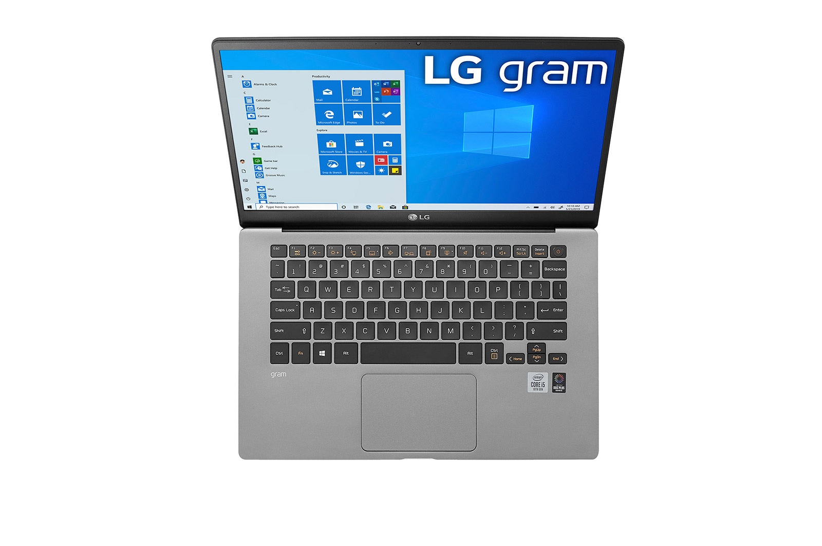 LG gram 14" Ultra-Lightweight 10th Gen Intel® Core™ i5-1035G7 processor, 14Z90N-V.AR55A1