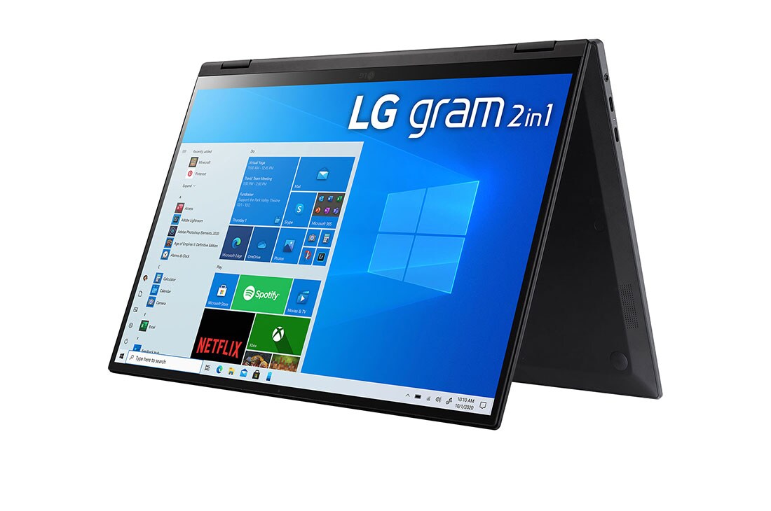 LG gram 2-in-1 Ultra-Lightweight with 16” 16:10 IPS Display and