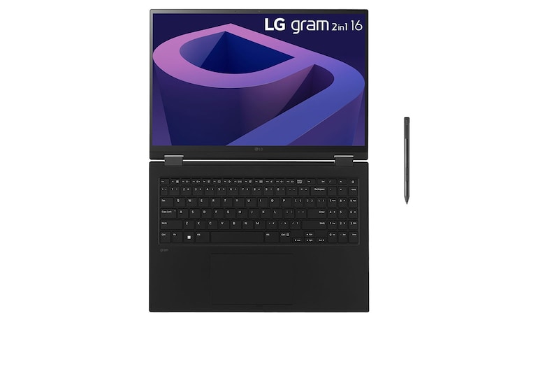 LG gram 2-in-1 16" Ultra-lightweight with 16:10 IPS Anti glare Display and Intel® Evo 12th Gen. Processor, 16T90Q-K.AA78A1