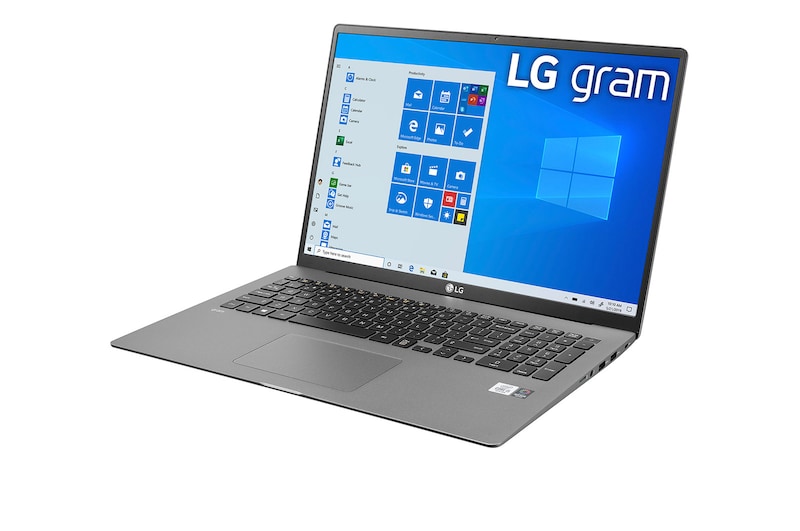 LG gram 17" Ultra-Lightweight 10th Gen Intel® Core™ i7-1065G7 processor, 17Z90N-V.AA75A1