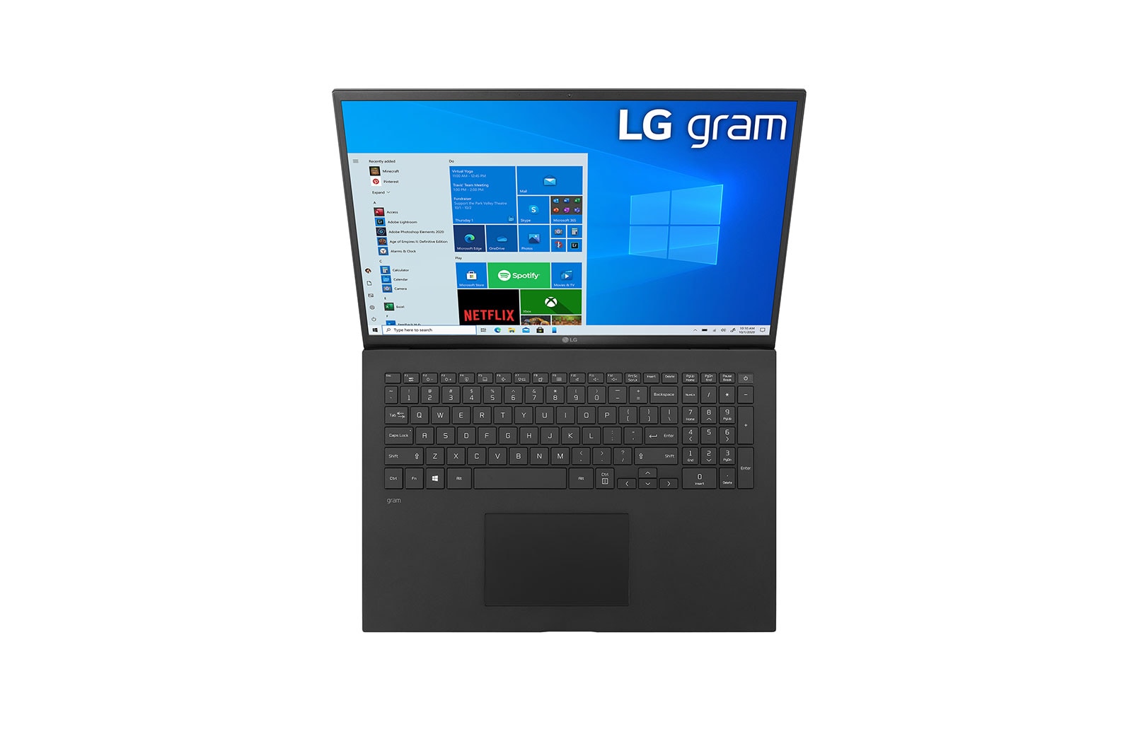 LG gram Ultra-Lightweight with 17” 16:10 IPS Display and 11th Gen Intel® Core™ i7 Evo™ platform and Iris® Xe Graphics, 17Z90P-K.AA82A1