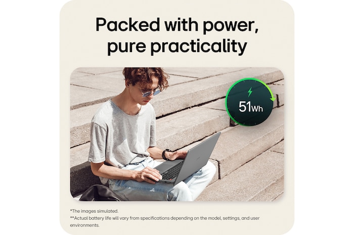 Rear view with the lid partially open