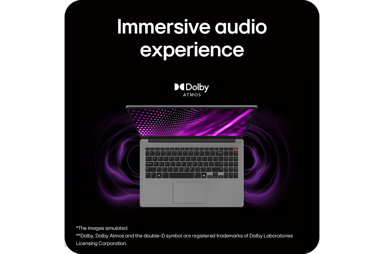 Front side view with the lid closed