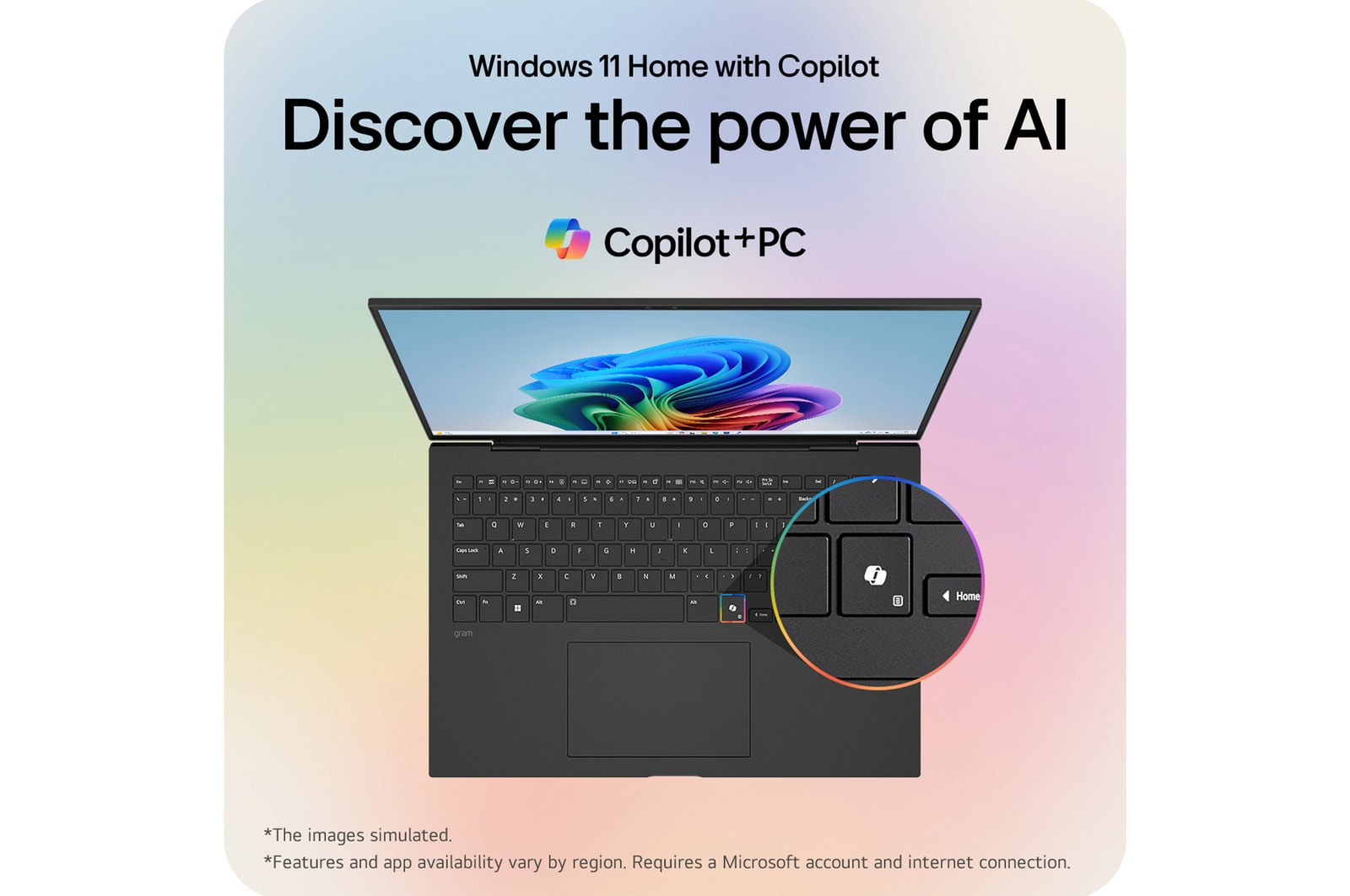 Front side view with the lid closed