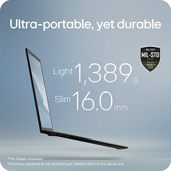 Ultra-portable, yet durable