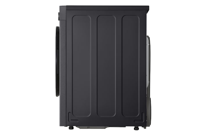 LG rhx5009tbb front view showing control panel and circular door design
