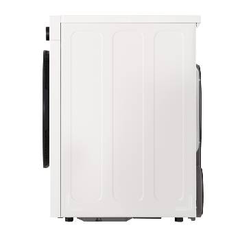 LG rhx5009twb front view showing control panel and circular door design