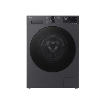 Front view of 11kg / 6kg AI Direct Drive™ Washer Dryer Series 5, Black W4X5016TBB