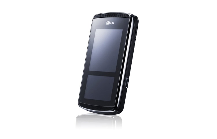 Front view of Mobile Phone with InteractPad™, Music Player, and 3 MP Camera KF600