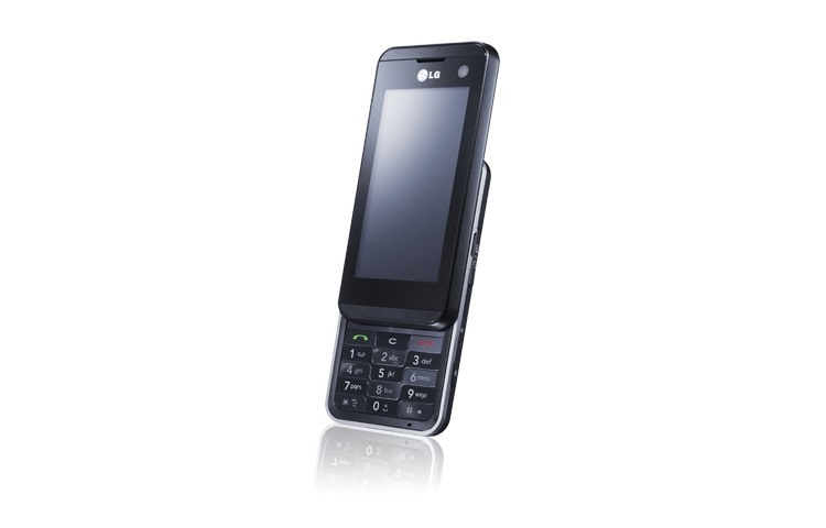 Front view of Mobile Phone with 3&#34; Touch Screen, 3 Input Methods, 3 MP Camera, and Intuitive User Interface KF700