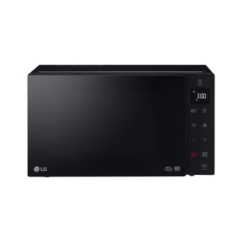 Front view of 25L 1000W NeoChef™ Microwave Oven with Grill and Touch Control Panel, Black MH6535GIS