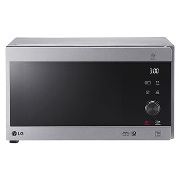 Front view of NeoChef™ 25L 1000W Microwave Oven with Grill and Touch Control Panel, Stainless Steel - MH6565CPS
