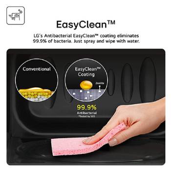 LG 20L 700W NeoChef™ Slim Microwave Oven with Touch Control Panel, Black, MS2032GAS