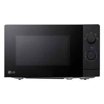 Front view of the LG 20L Microwave oven Black {Sales Model Code}