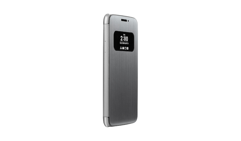 LG G5 Quick Cover Case - Silver, CFV-160
