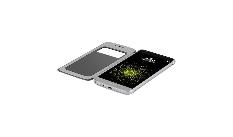 LG G5 Quick Cover Case - Silver, CFV-160