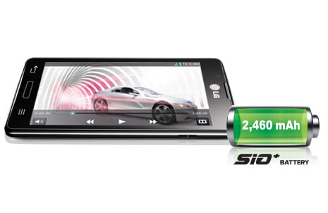 2,460mAh Large Capacity Battery
