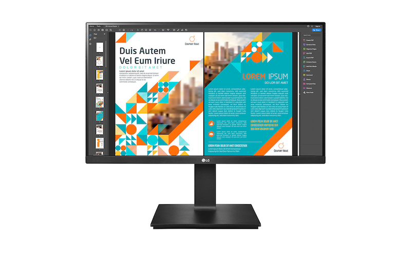 LG 23.8” QHD IPS Monitor with AMD FreeSync™, 24QP550-B