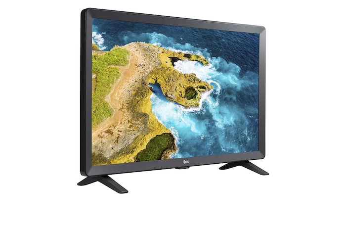 LG 24" LG TV Monitor, HD LED display, webOS, 2 x 5W Stereo Speakers, Black, 24TQ520S-PZ