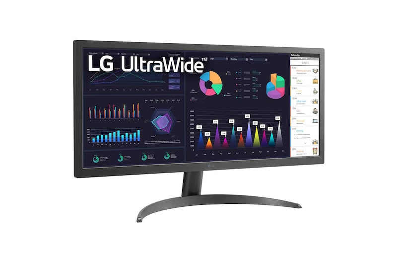 LG 26" 21:9 UltraWide™ Full HD IPS Monitor with  AMD FreeSync™ , 26WQ500-B