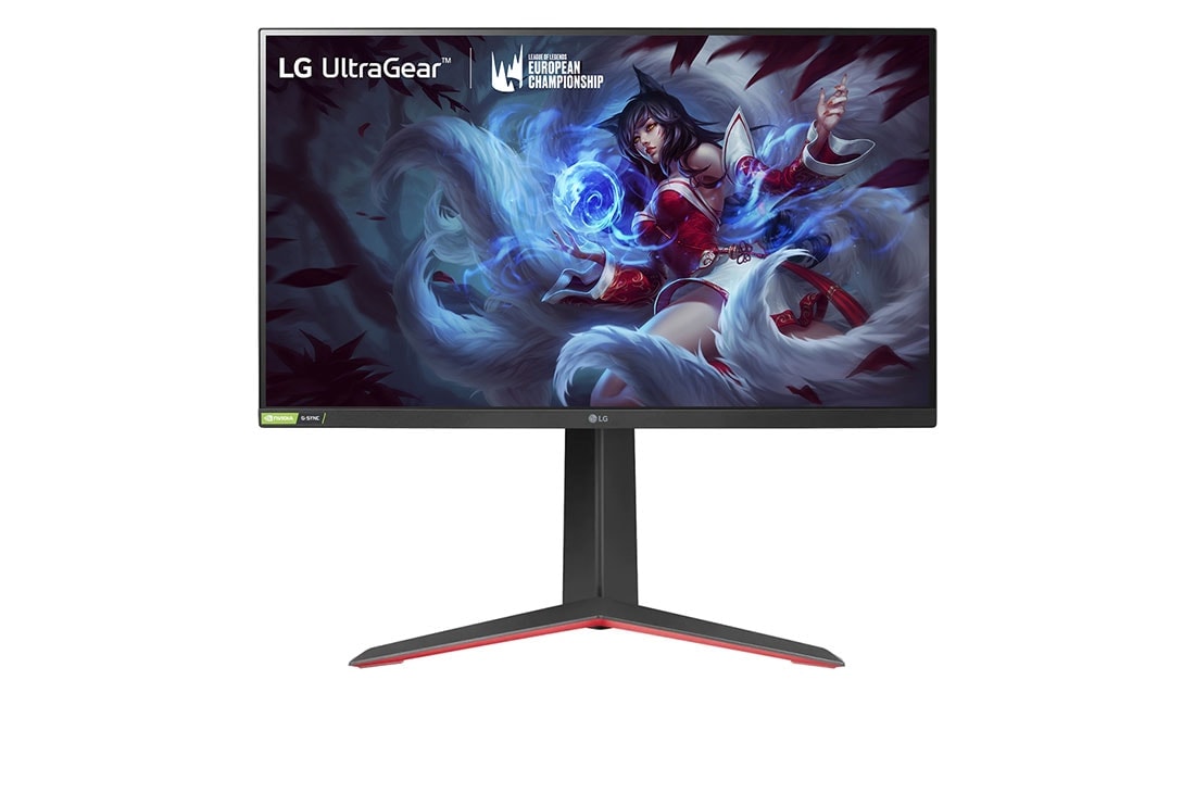 LG 27” UltraGear™ Nano IPS 1ms Gaming Monitor with NVIDIA® G-SYNC® Compatible, 27GP850P-B