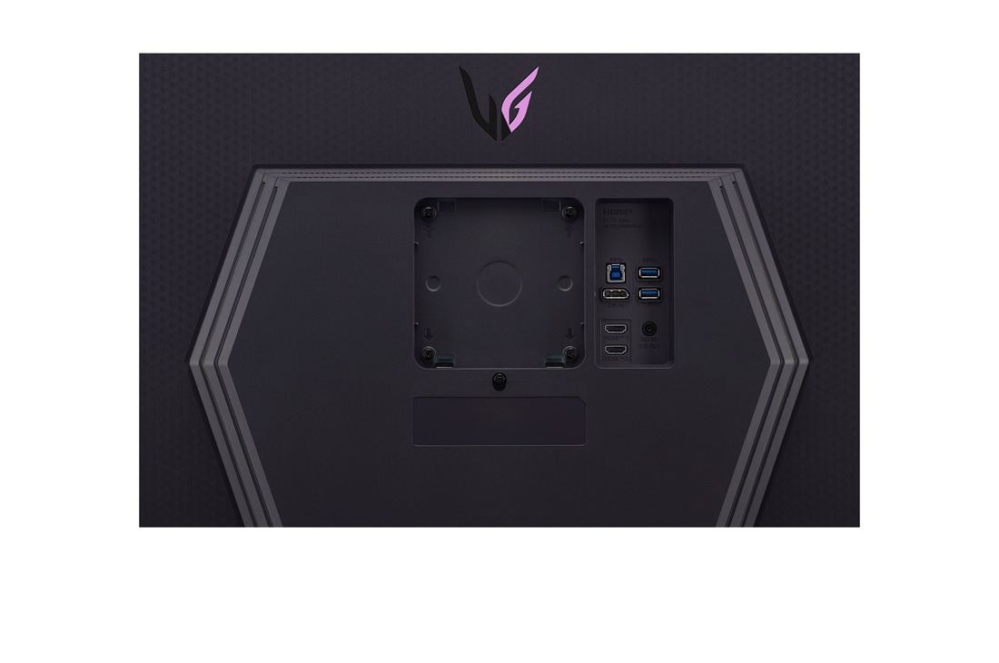 LG 27” LG UltraGear™ UHD Gaming Monitor, 144Hz Refresh Rate, 1ms (GtG) Response Time, Black, 27GR93U-B