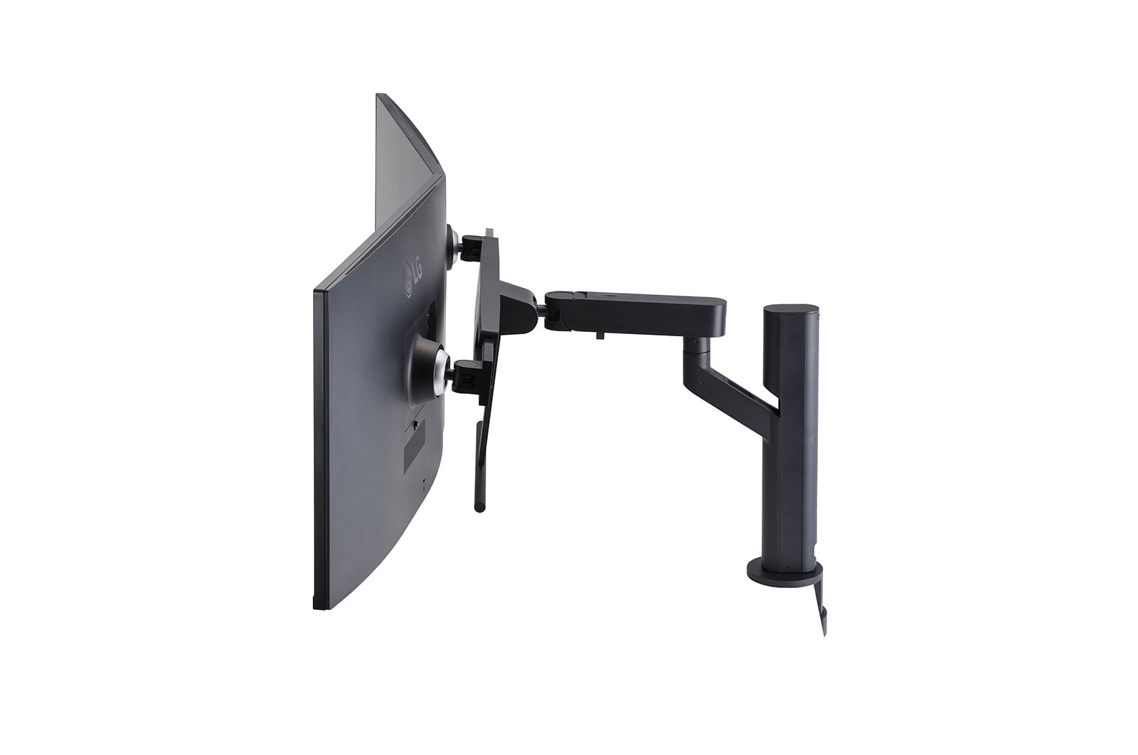 LG 27-inch QHD Monitor Ergo Dual with Daisy Chain, 27QP88D-BS