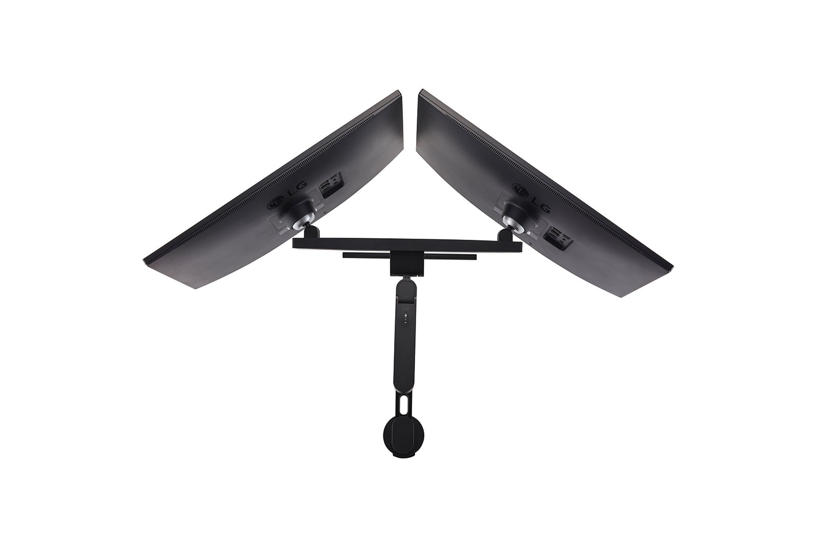 LG 27-inch QHD Monitor Ergo Dual with Daisy Chain, 27QP88D-BS