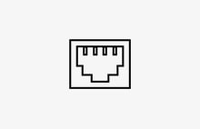 LAN icon.	
