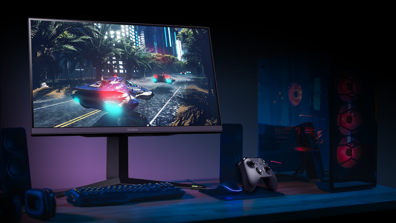 LG UltraGear™ UHD 4K Gaming Monitor | 32GQ950-B | LG UK