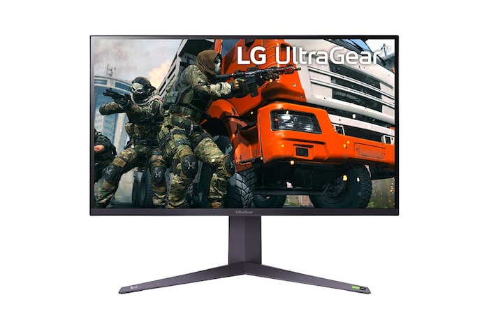 LG 32” UltraGear™ UHD 4K Gaming Monitor with VESA DisplayHDR™ 1000, 32GQ950P-B
