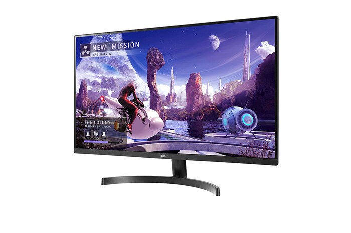 LG 31'5" QHD IPS Monitor with AMD FreeSync™, 32QN600