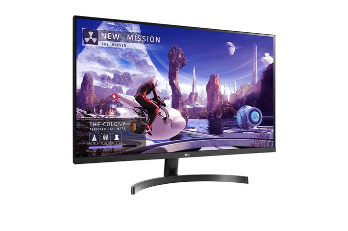 LG 31'5" QHD IPS Monitor with AMD FreeSync™, 32QN600