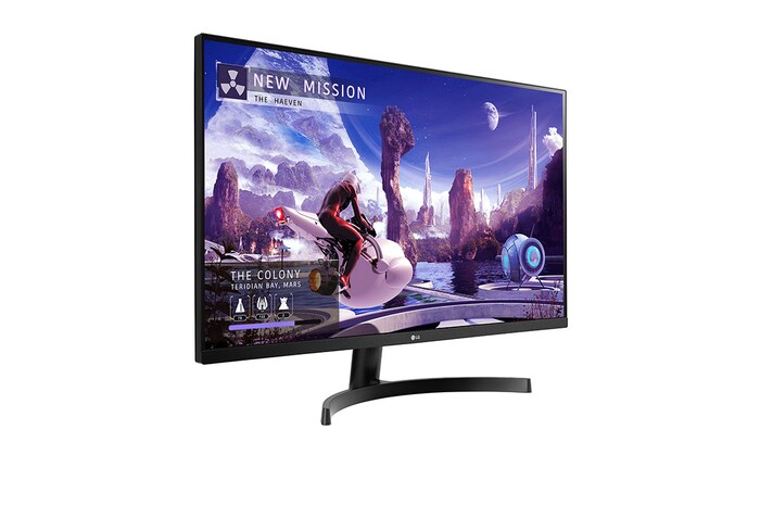 LG 31'5" QHD IPS Monitor with AMD FreeSync™, 32QN600