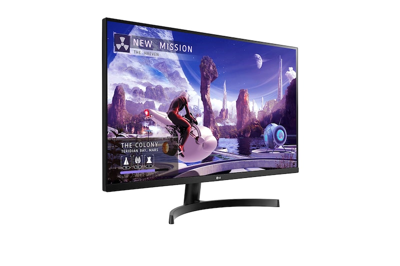 LG 31'5" QHD IPS Monitor with AMD FreeSync™, 32QN600