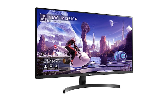 LG 31'5" QHD IPS Monitor with AMD FreeSync™, 32QN600P-B