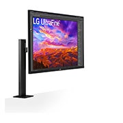 LG 31.5" UltraFine™ UHD 4K Ergo IPS Monitor with USB Type-C™, 32UN88AP-W