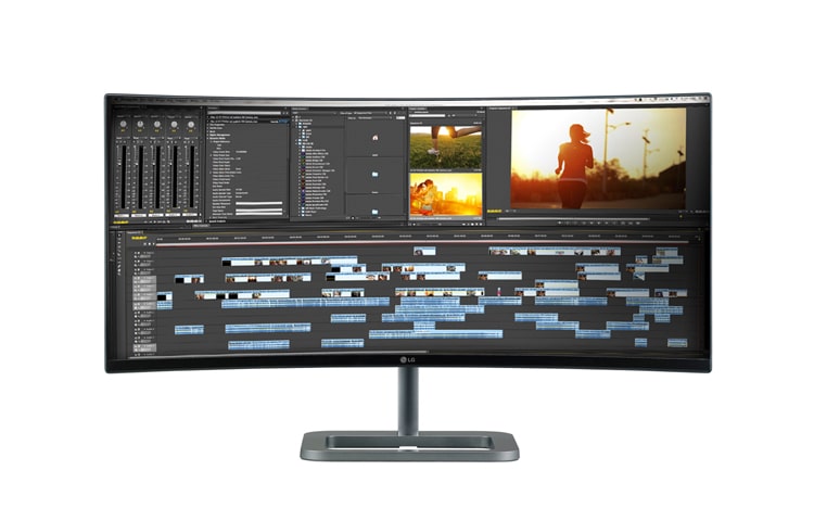Front view of LG 21:9 Curved UltraWide 34UC87M 34UC87M