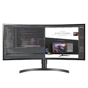 Front view of 34&#34; Curved UltraWide™ QHD (3440 x 1440) IPS Monitor 34WL75C