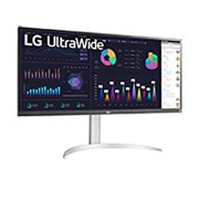 LG 34" 21:9 UltraWide™ Full HD IPS Monitor with AMD FreeSync™, 34WQ650-W
