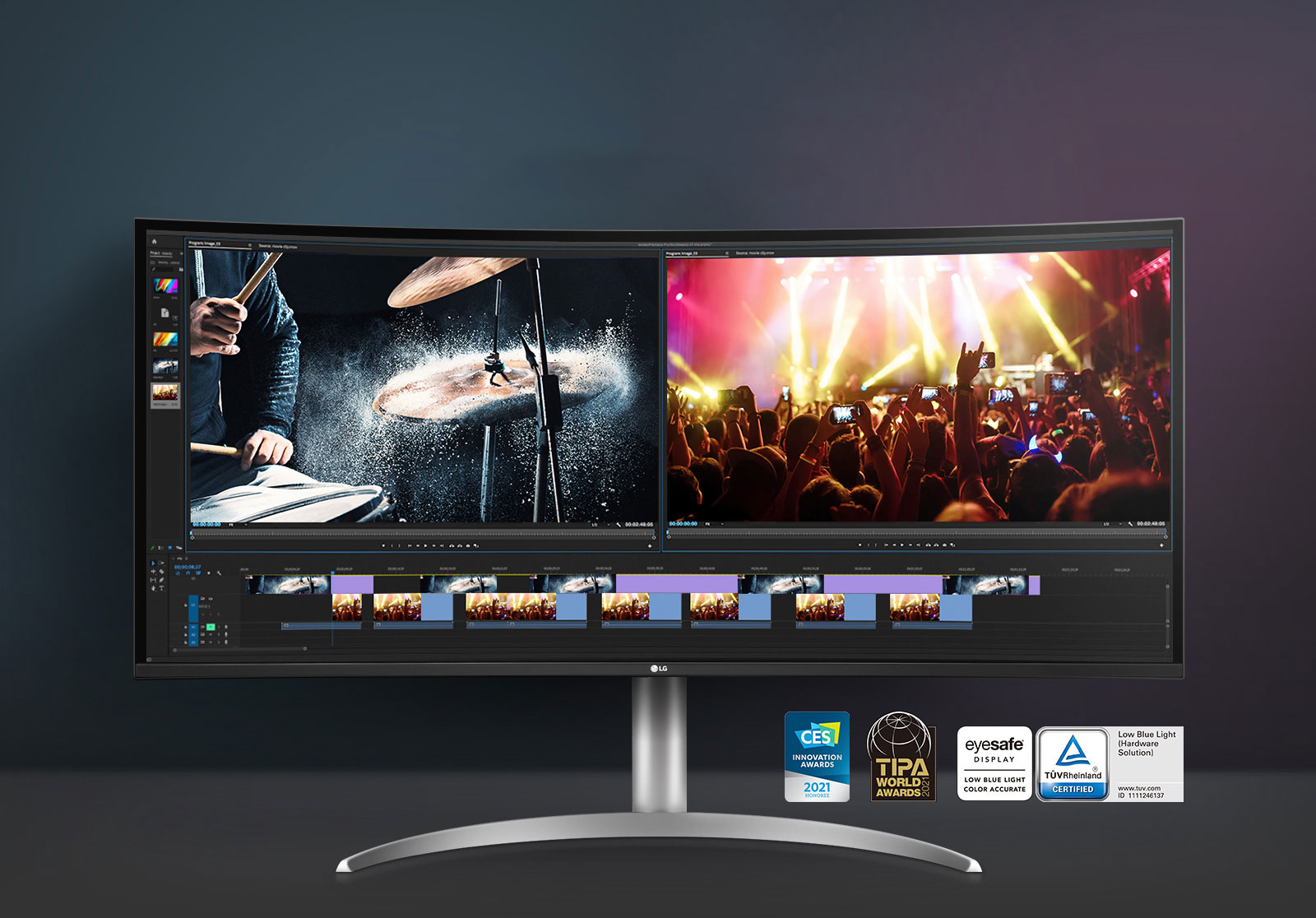 LG UItraWide Monitorcurved 39.7インチ 5K2K I tried LG's bendable 5K2K OLED gaming monitor and it's officially