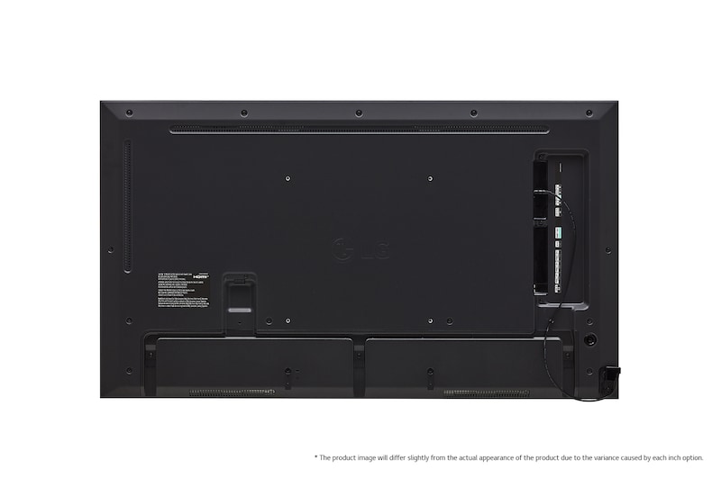 Rear view (* The product image would differ from its actual appearance, as it would vary slightly depending on each inch option.)