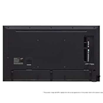 Rear view (* The product image would differ from its actual appearance, as it would vary slightly depending on each inch option.)