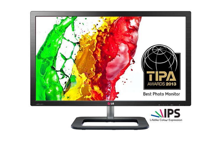 Front view of LG 27 inch Premium IPS Monitor EA83 Series AVAILABLE FROM MARCH 2013 27EA83