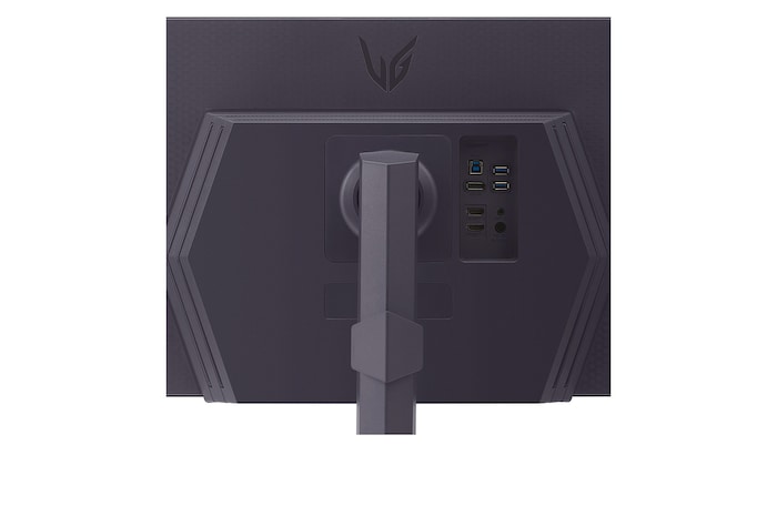 close-up view of ports