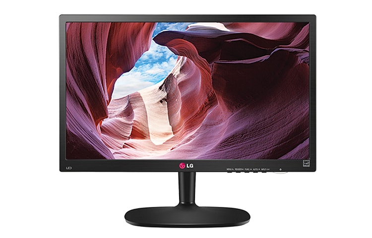 Front view of LG LED Monitor M35 22M35A
